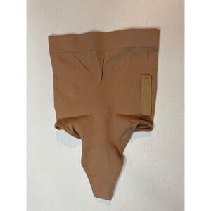 SHAPELLX Tummy Control Shapewear Thong Panties, XS/S